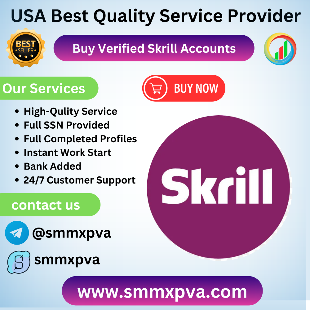 Buy Verified Skrill Accounts